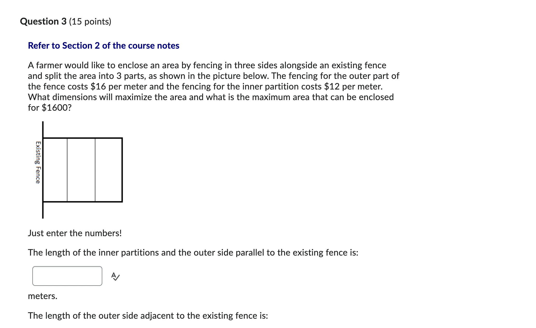 Question 1 (16 points) Refer to Section 1 in the