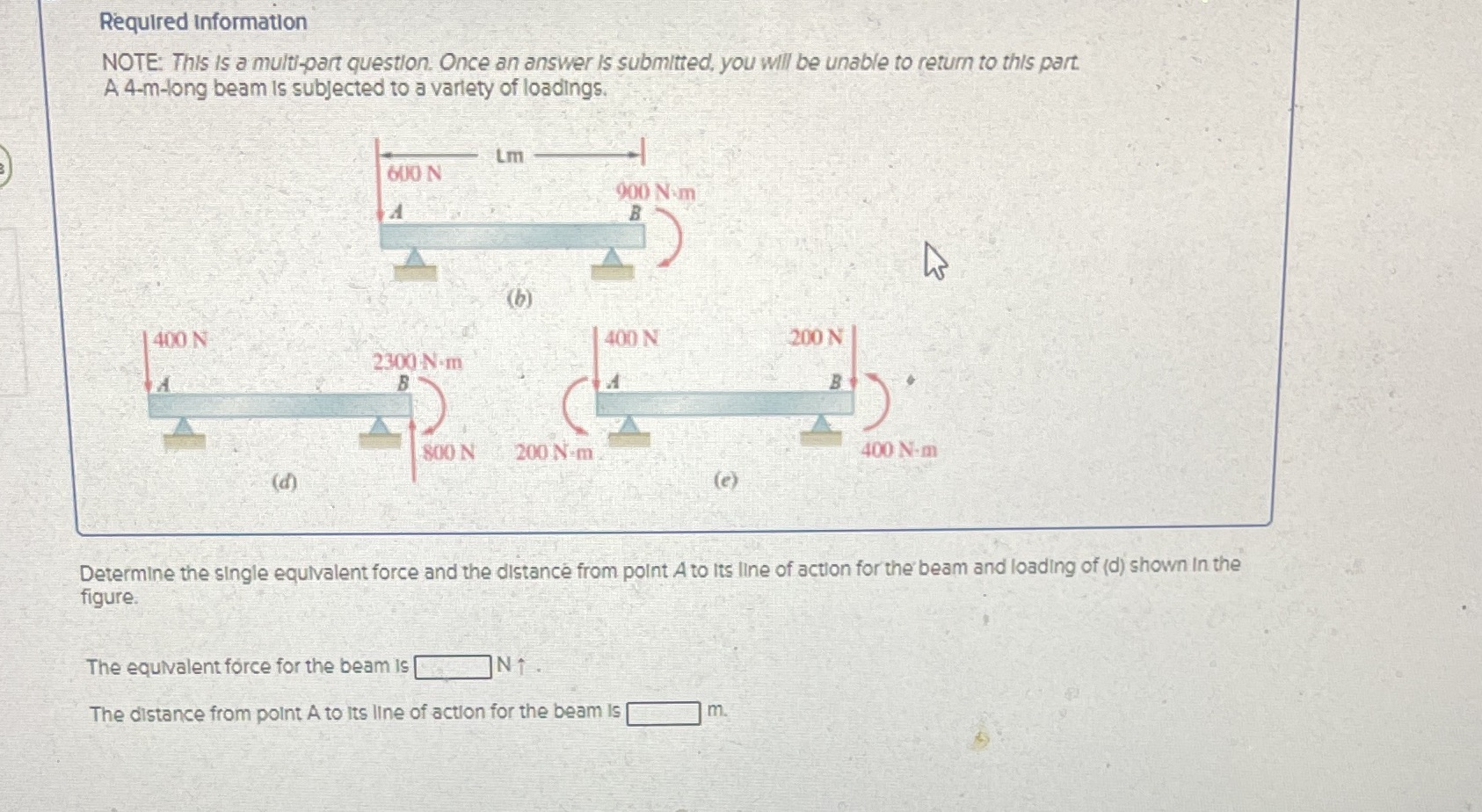 Please be clear Required Information NOTE: This