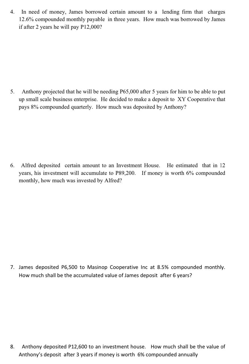 I. Calculator Drill A. Determine the missing