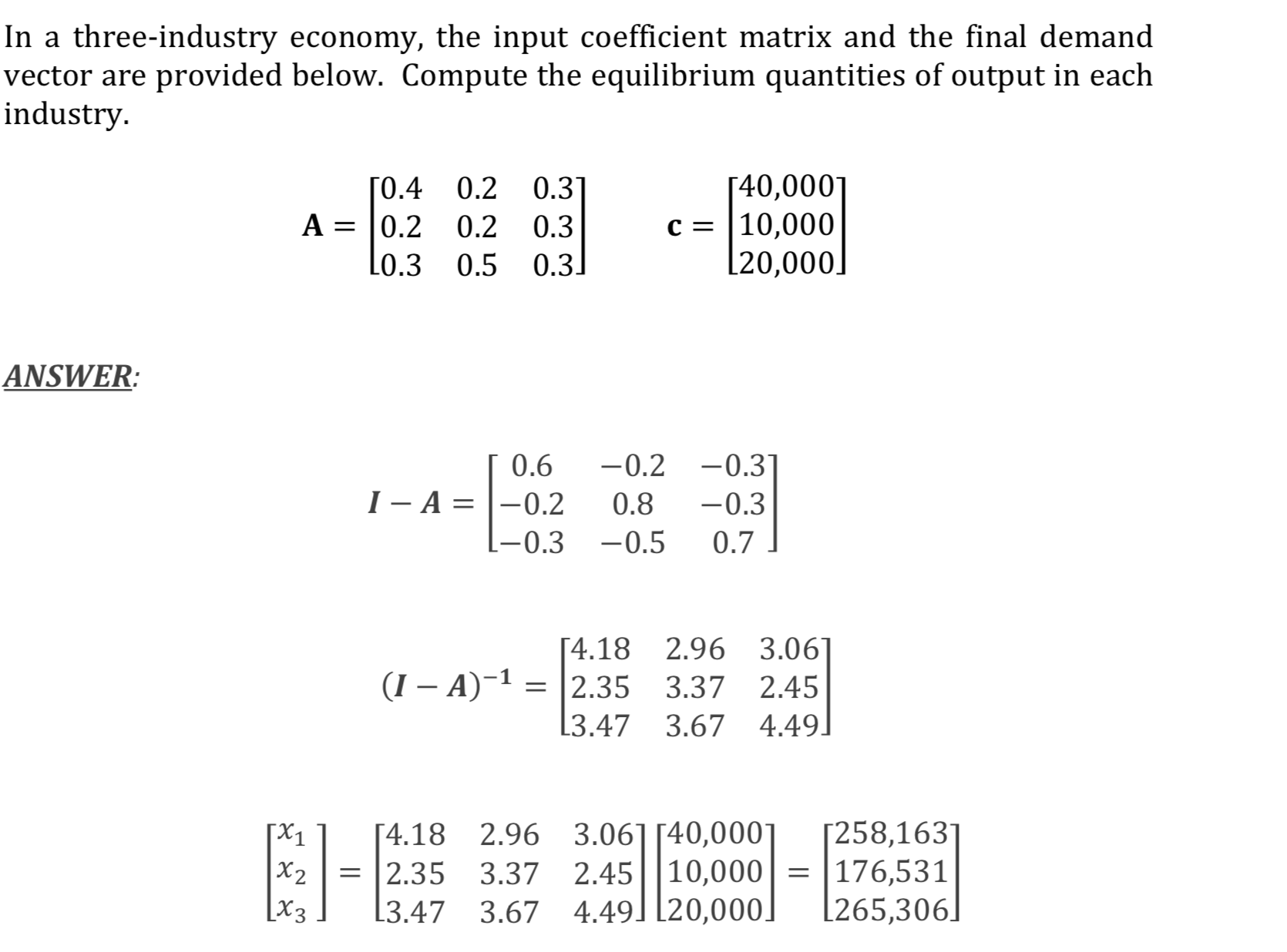 How was this answer obtained? please explain it