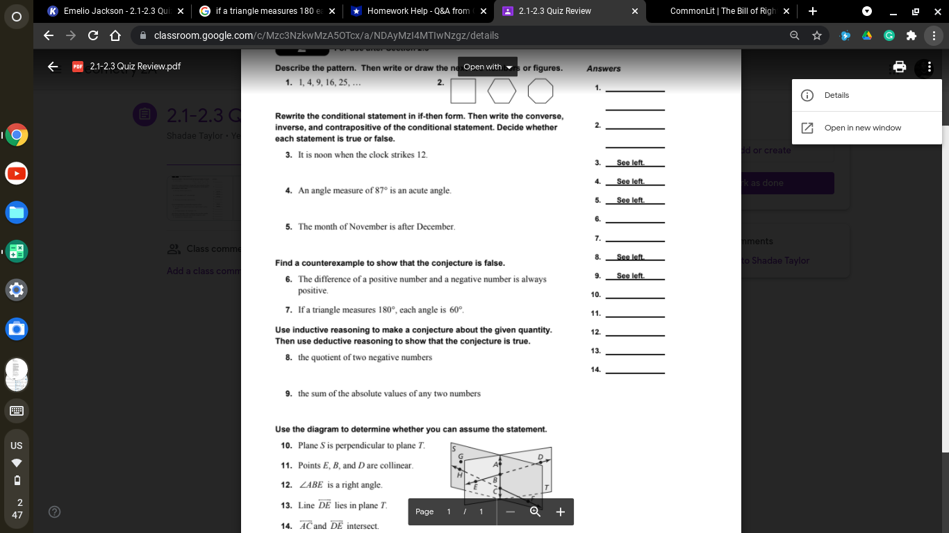 X O K Emelio Jackson - 2.1-2.3 Qui: x G if a