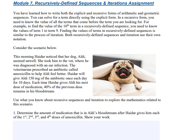 Module I", Recursivelg-Dened Sequences 3.