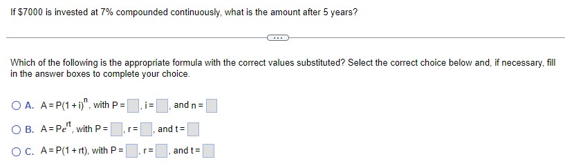 Given the rate per compounding period, find r,