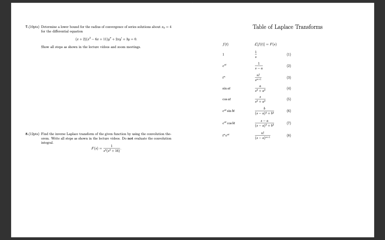 Need to figure out how to work through these