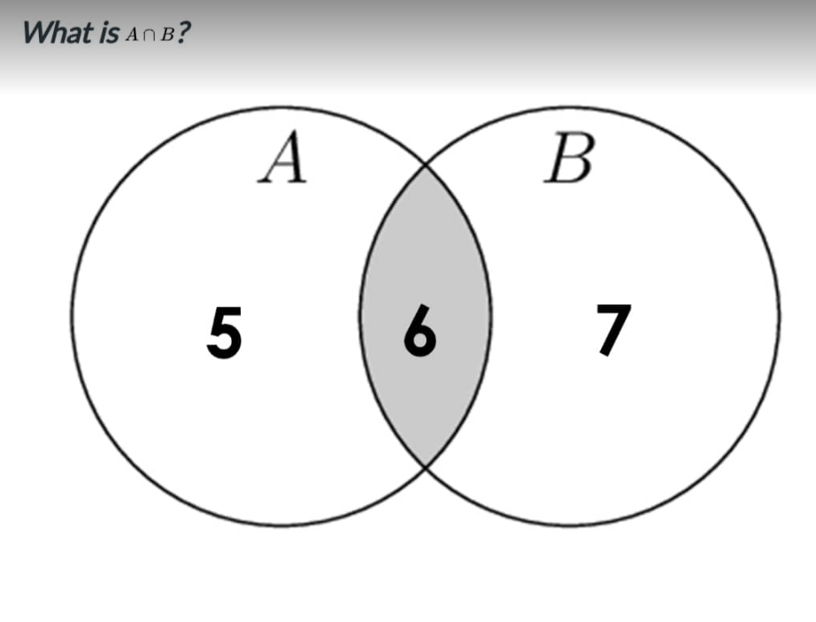 \fFor problems 1 - 10 refer to these sets: U =