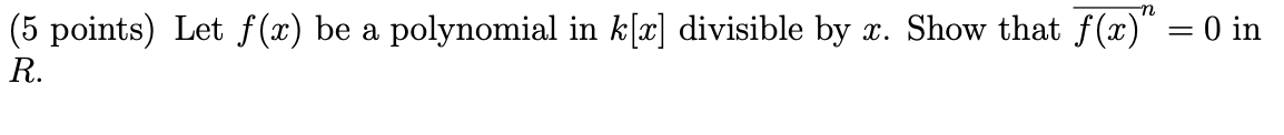 Let F be a field and n a positive integer. Define