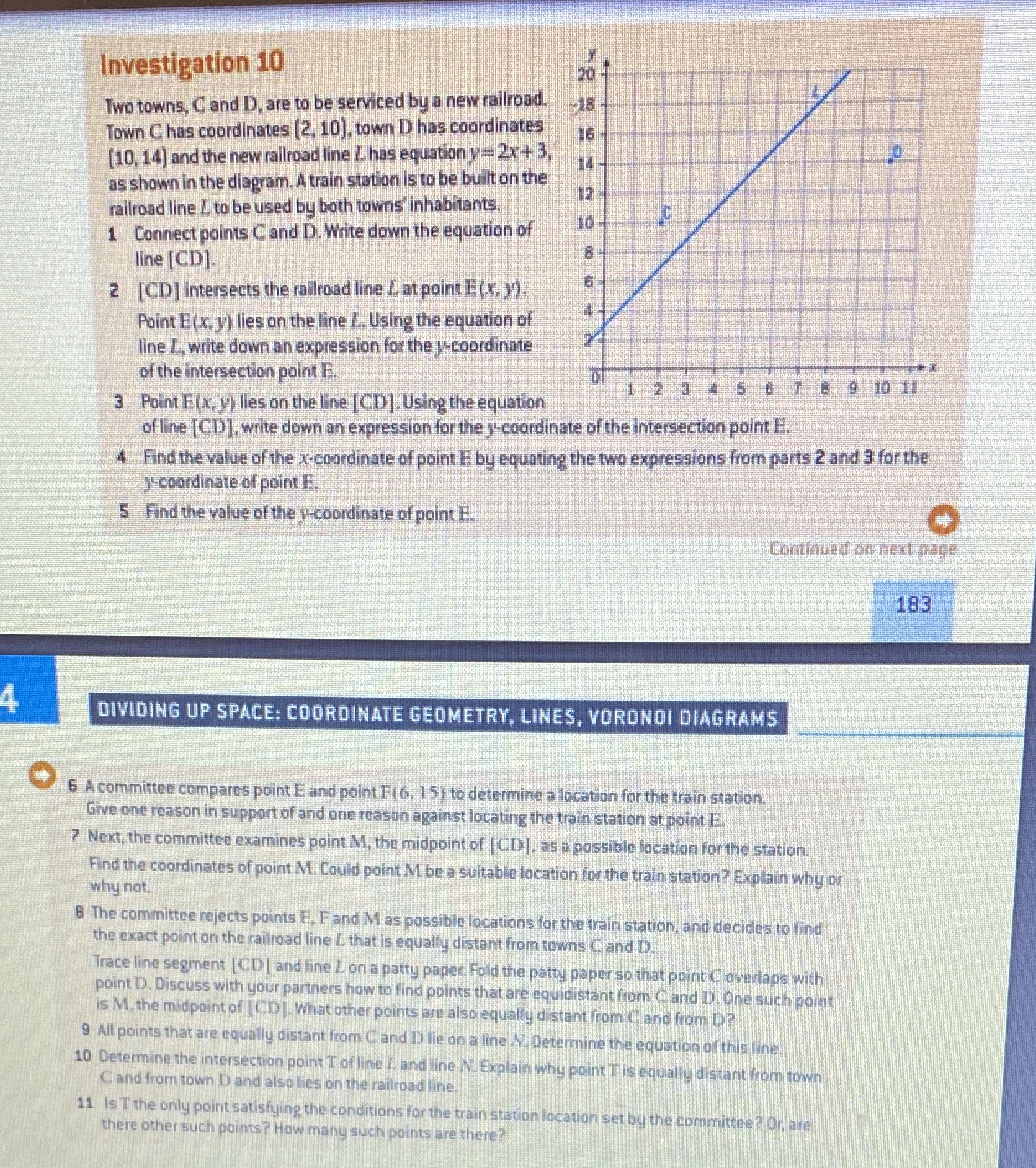 Please answer all of the questions Investigation