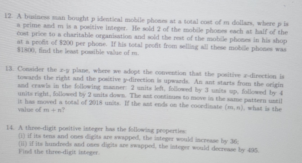 Please help to solve these questions with