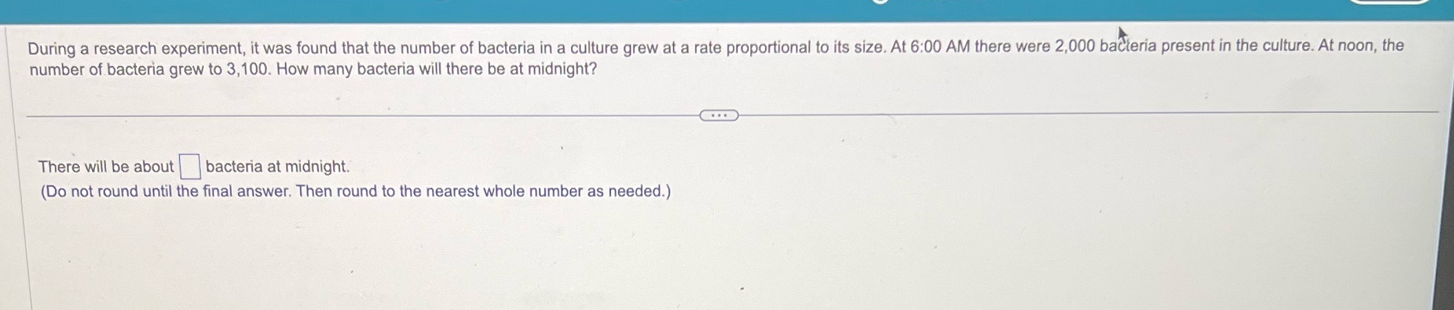 t During a research experiment, it was found that