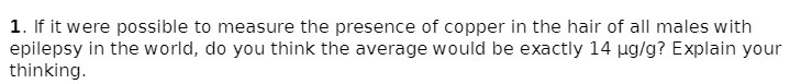 1. If it were possible to measure the presence of