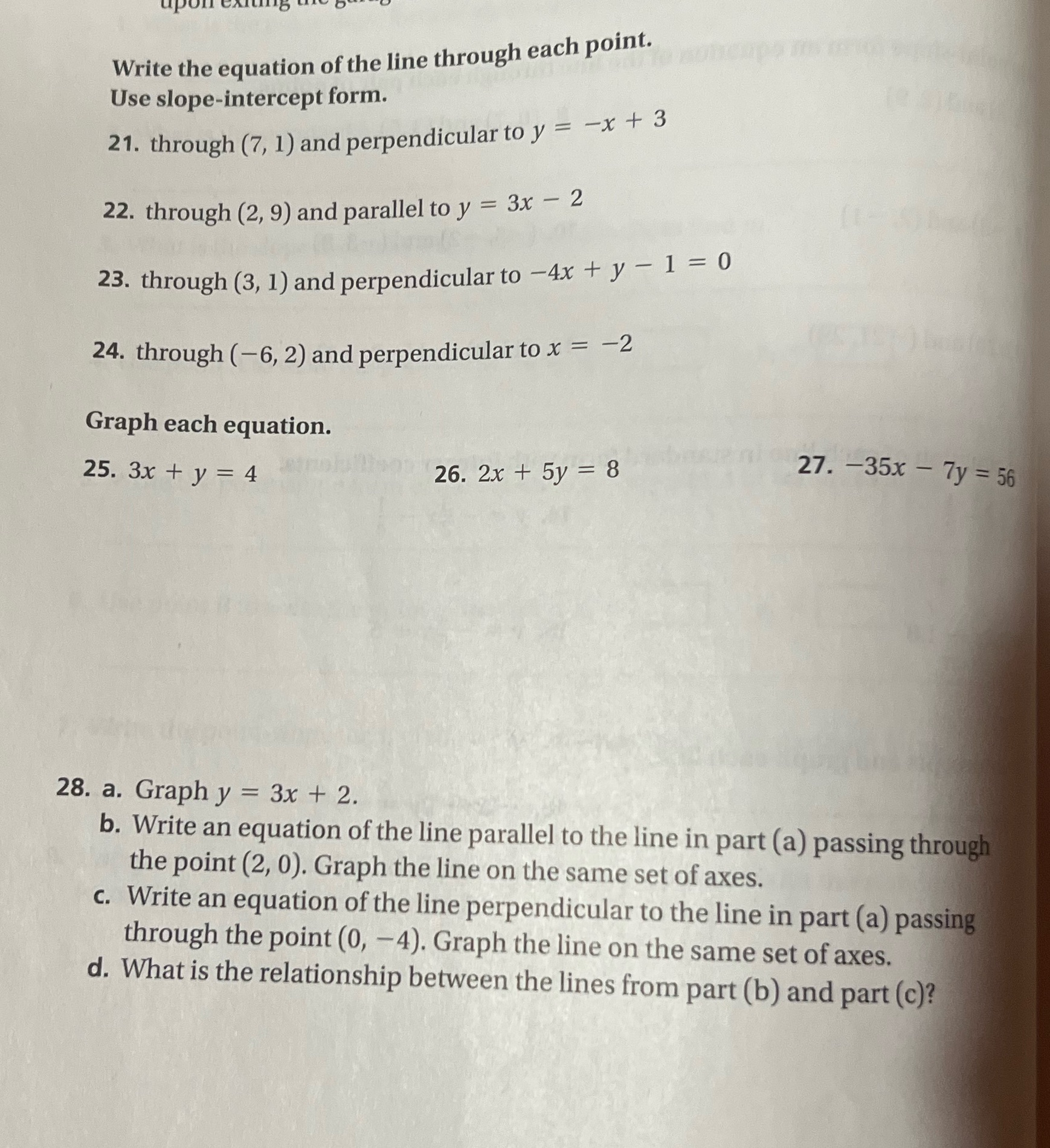 Can someone help me with Questions 21-24 and 28?