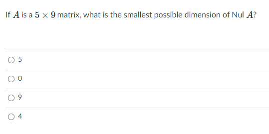 linear algebra How many solutions does the