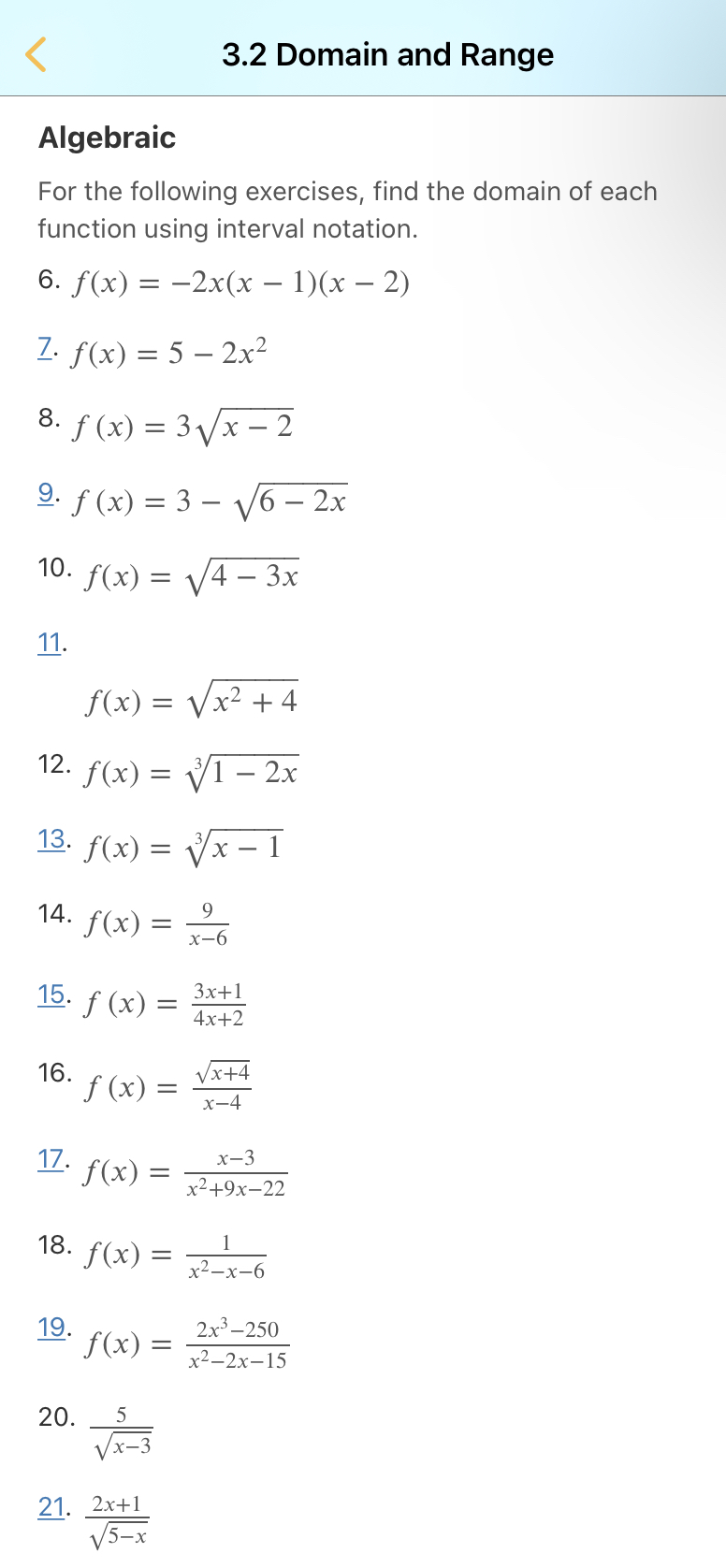 Please help ASAP with the following problems 3.2: