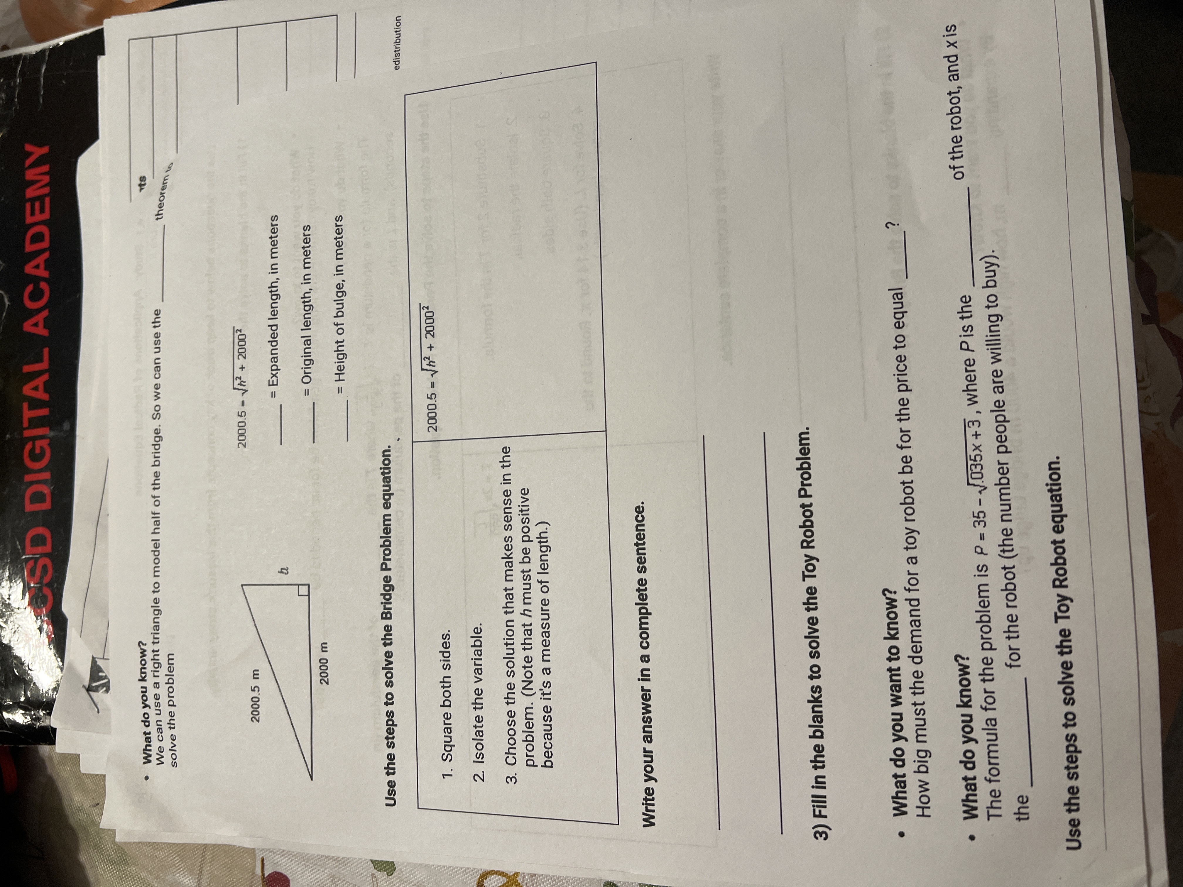 CSD DIGITAL ACADEMY What do you know? its We can