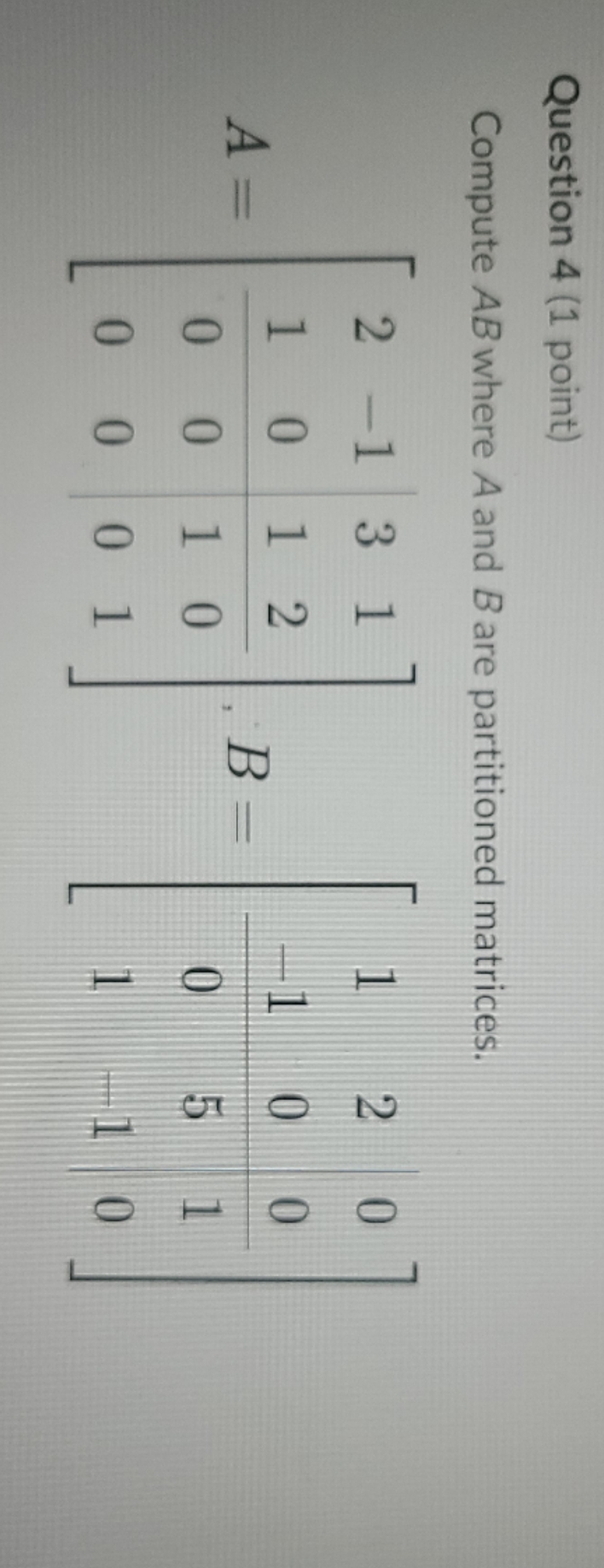 help please OOHO NO , B = 0 H Compute AB where A