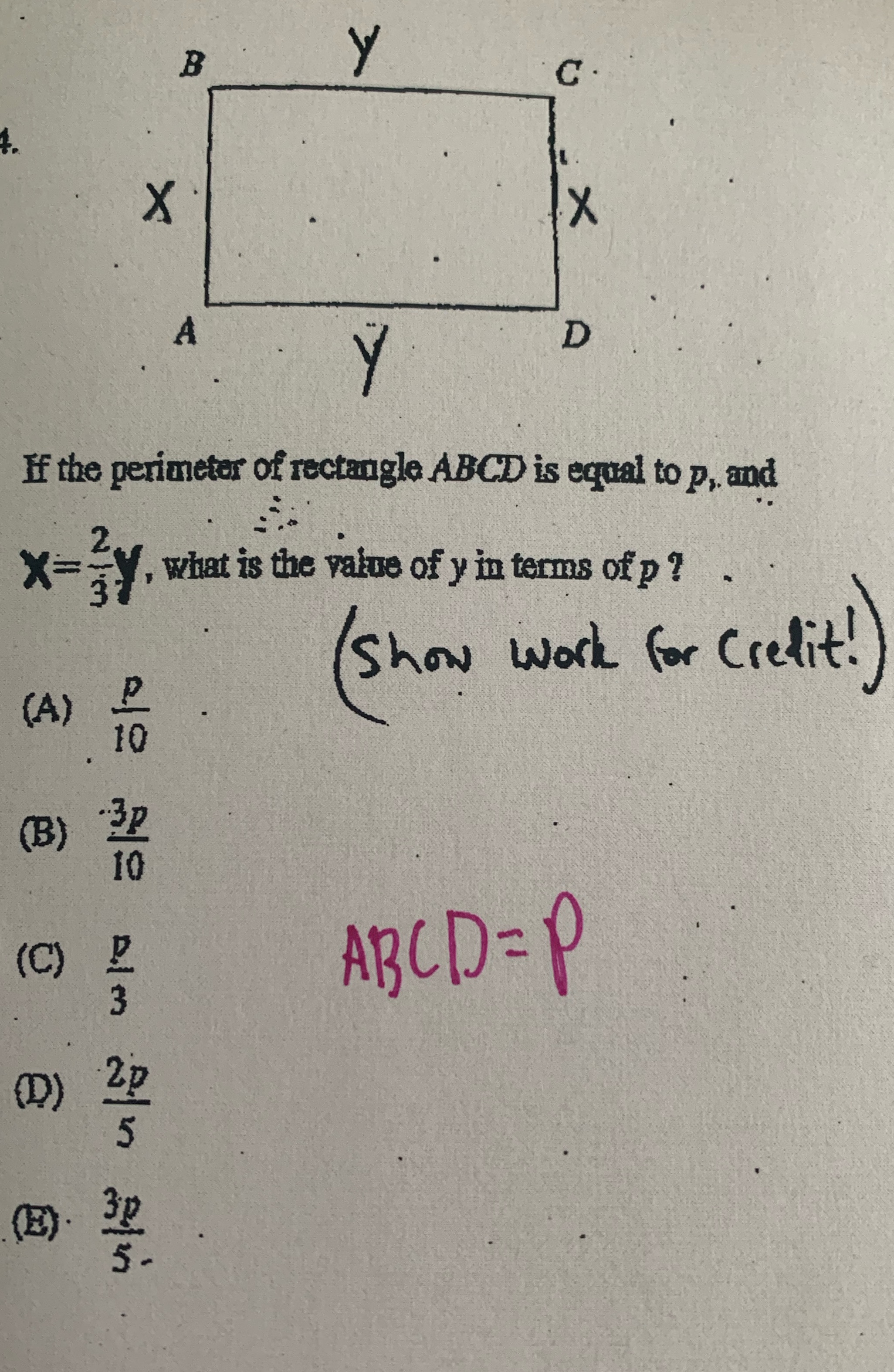 Teacher gave answer of B but I do not understand