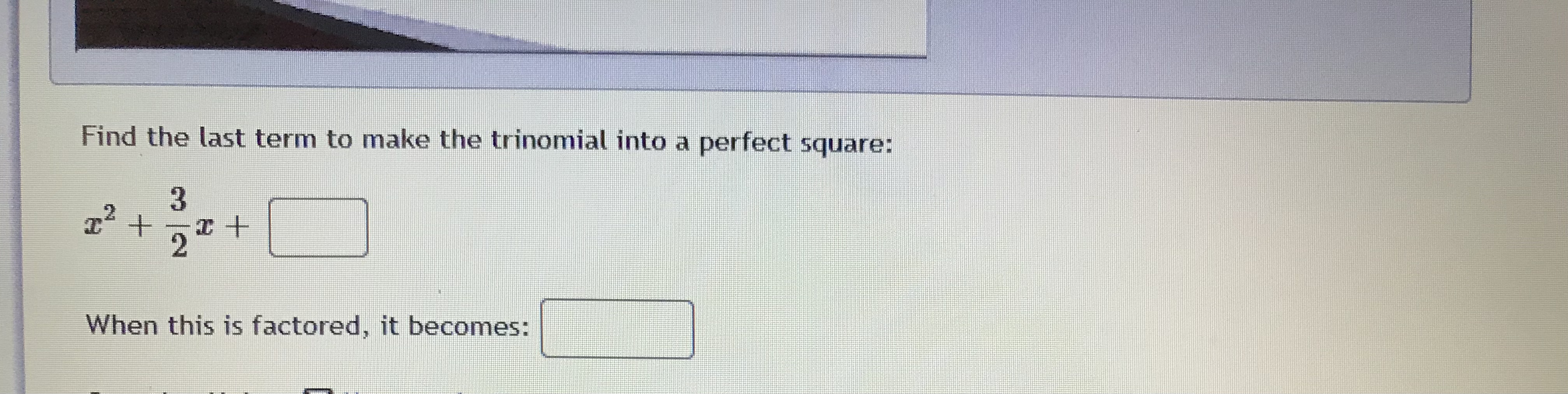 Solve by completing the square. List the