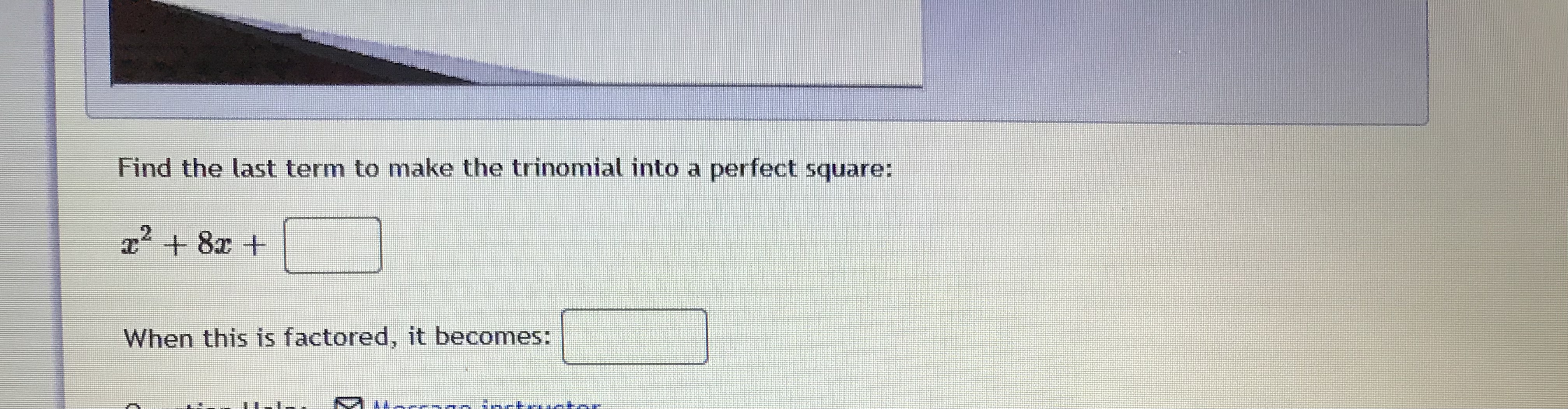 Solve by completing the square. List the