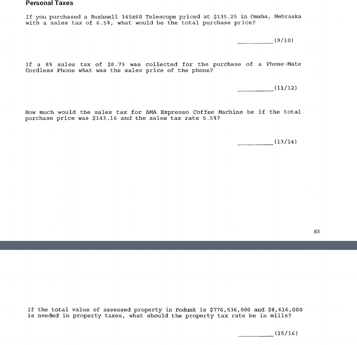 Please help. Thank you in advance. The market