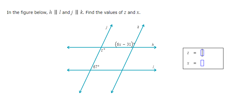 Please see image below for math question. In the figure below, I: