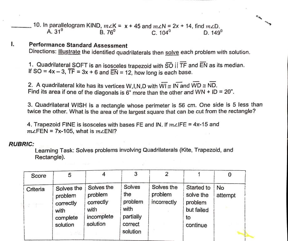 Help me please kindly answer this with complete