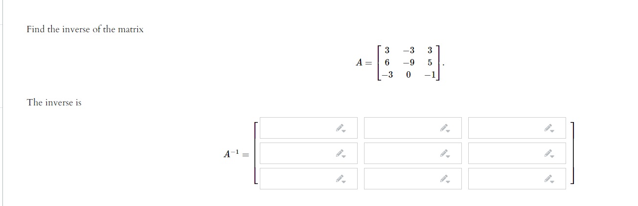 Please answer all questions clearly. If A = -67 4