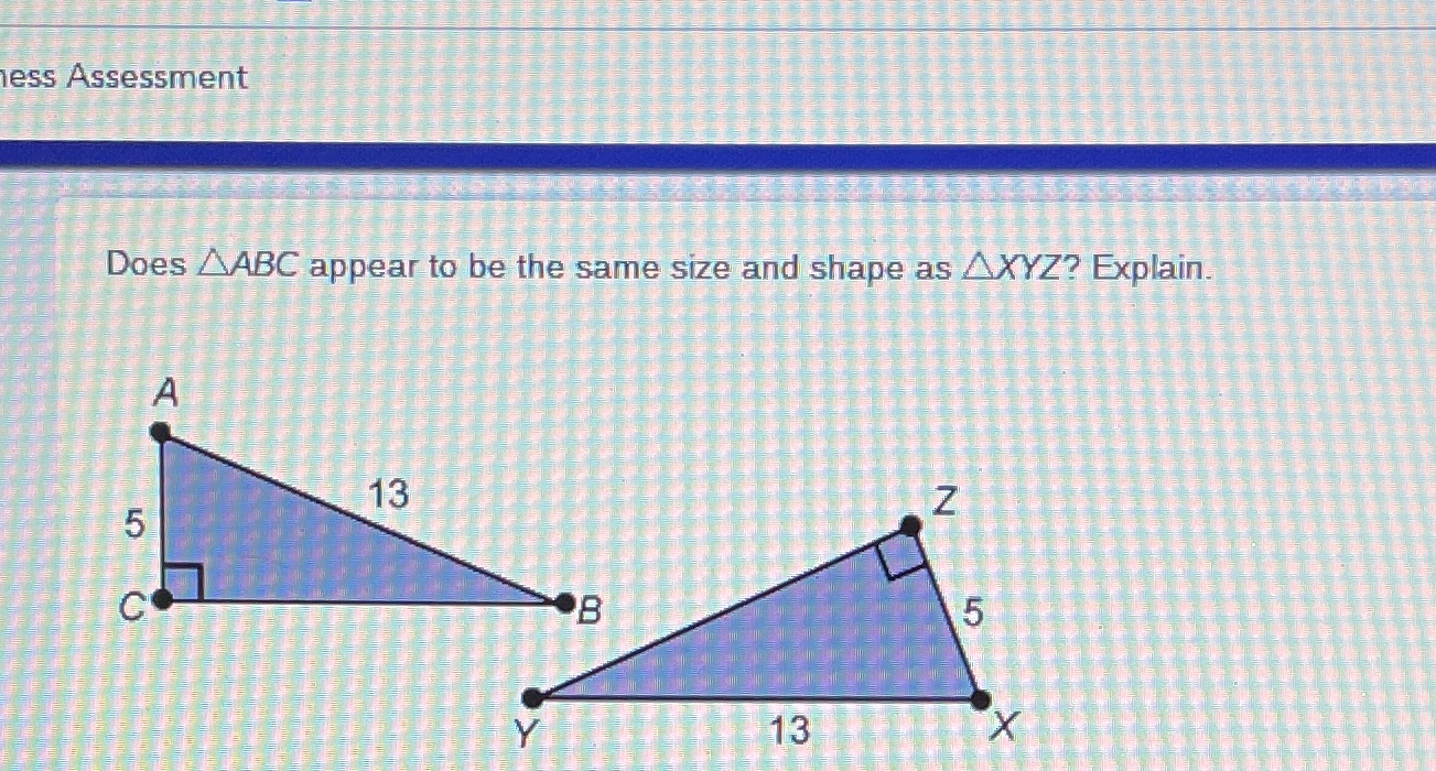 less Assessment Does AABC appear to be the same