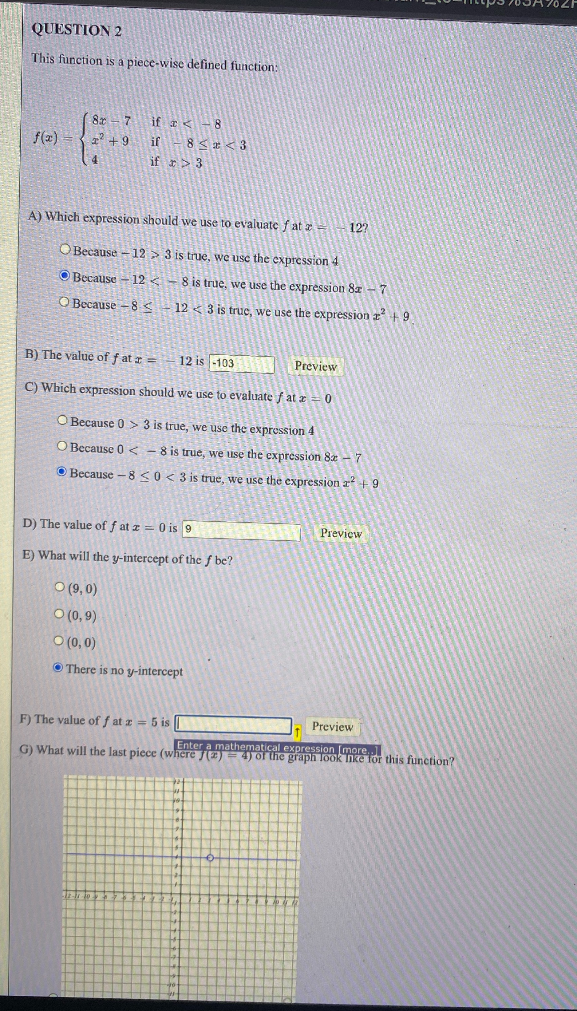 Confirm if given answers are correct and fill out