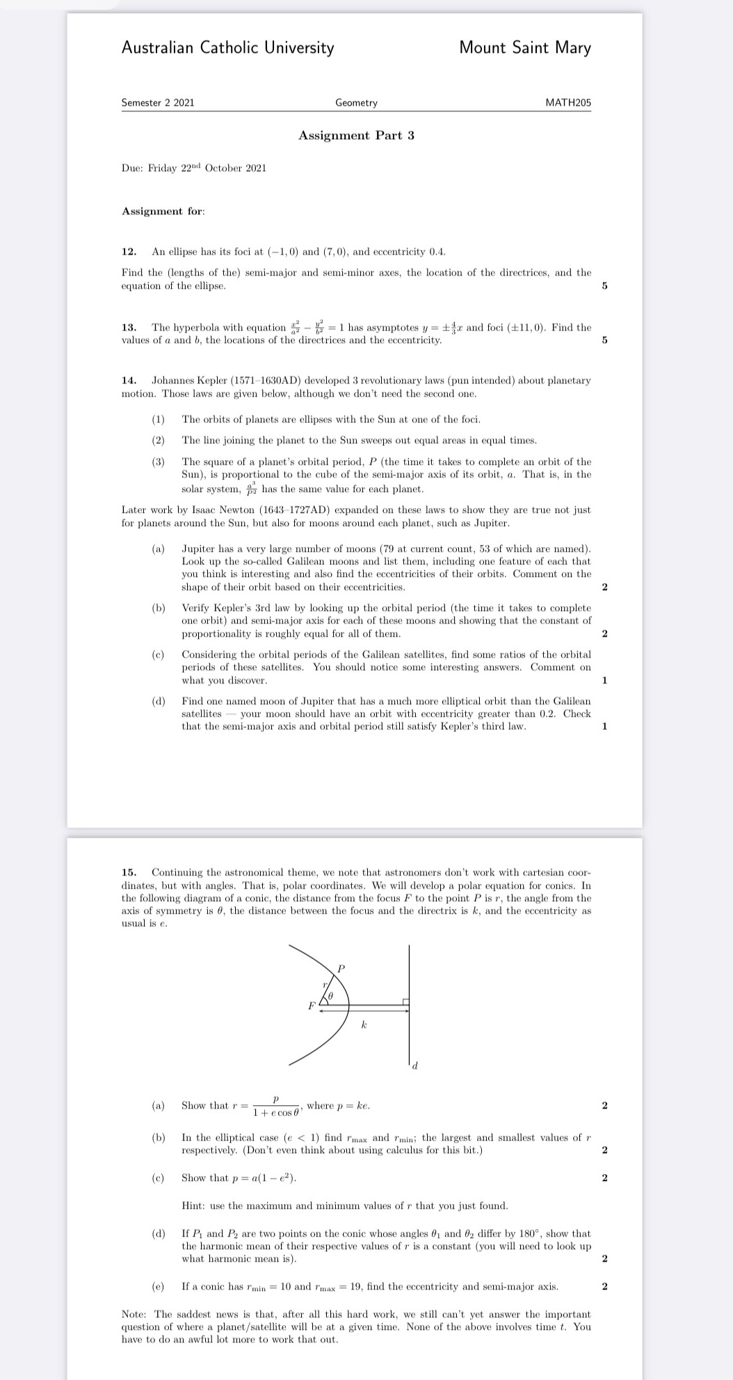 Australian Catholic University Mount Saint Mary