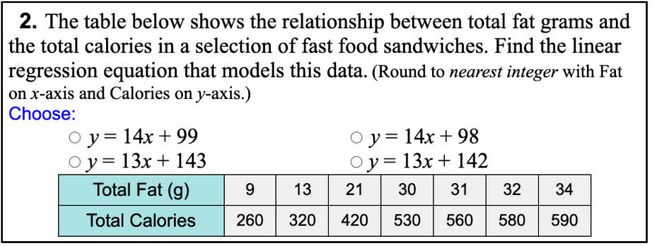 5.8 Quadratic Regression 1.) PUMPKIN TOSSING A