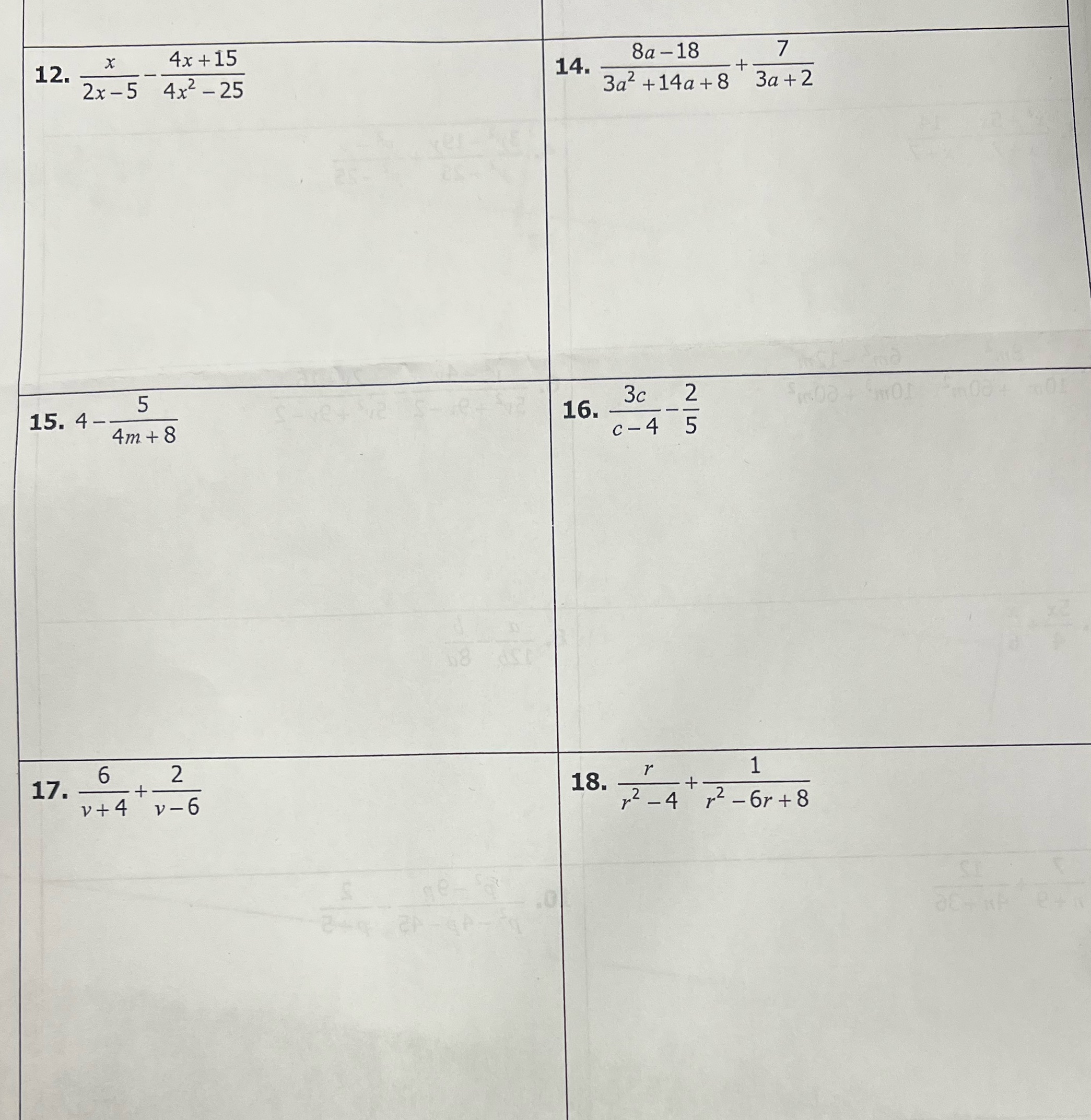 this is rational function Adding & subtracting
