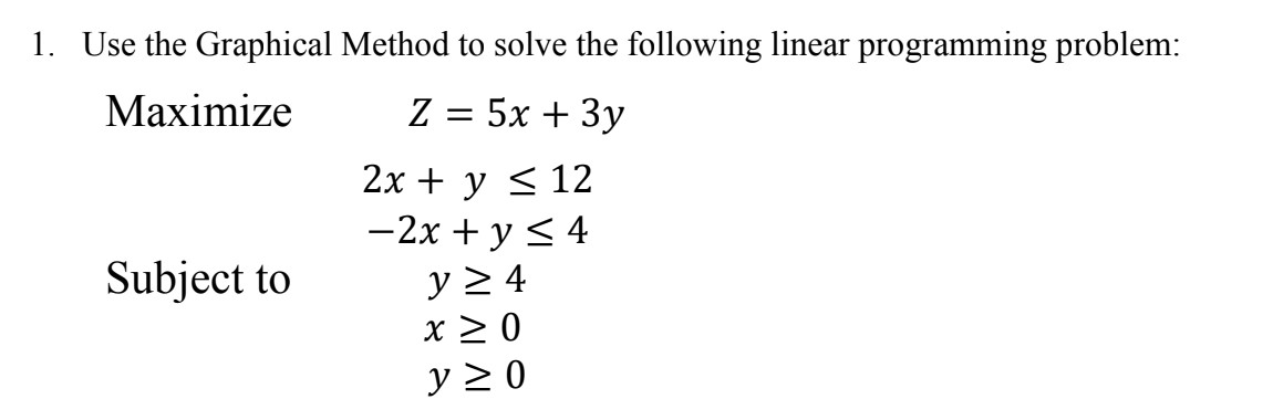 Solve with detail explanation. 1. Use the