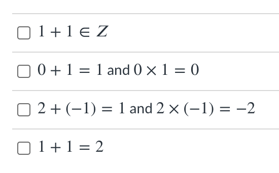 Which of the following statements prove that