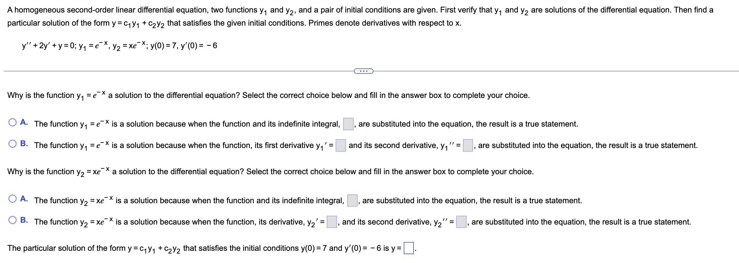 1. 3 The vectors v1 = and v2 = , span a subspace