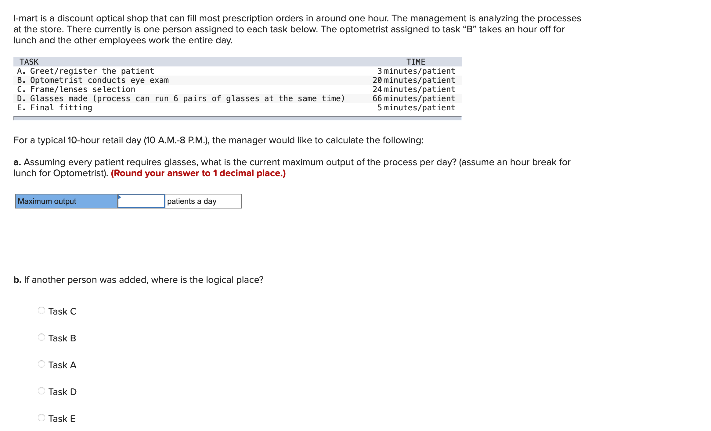 l-mart is a discount optical shop that can fill