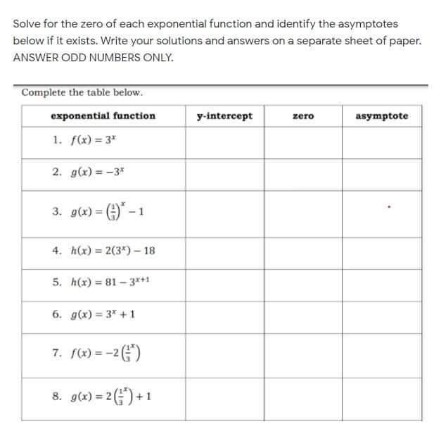 Hi! Put the answers in the box and also please