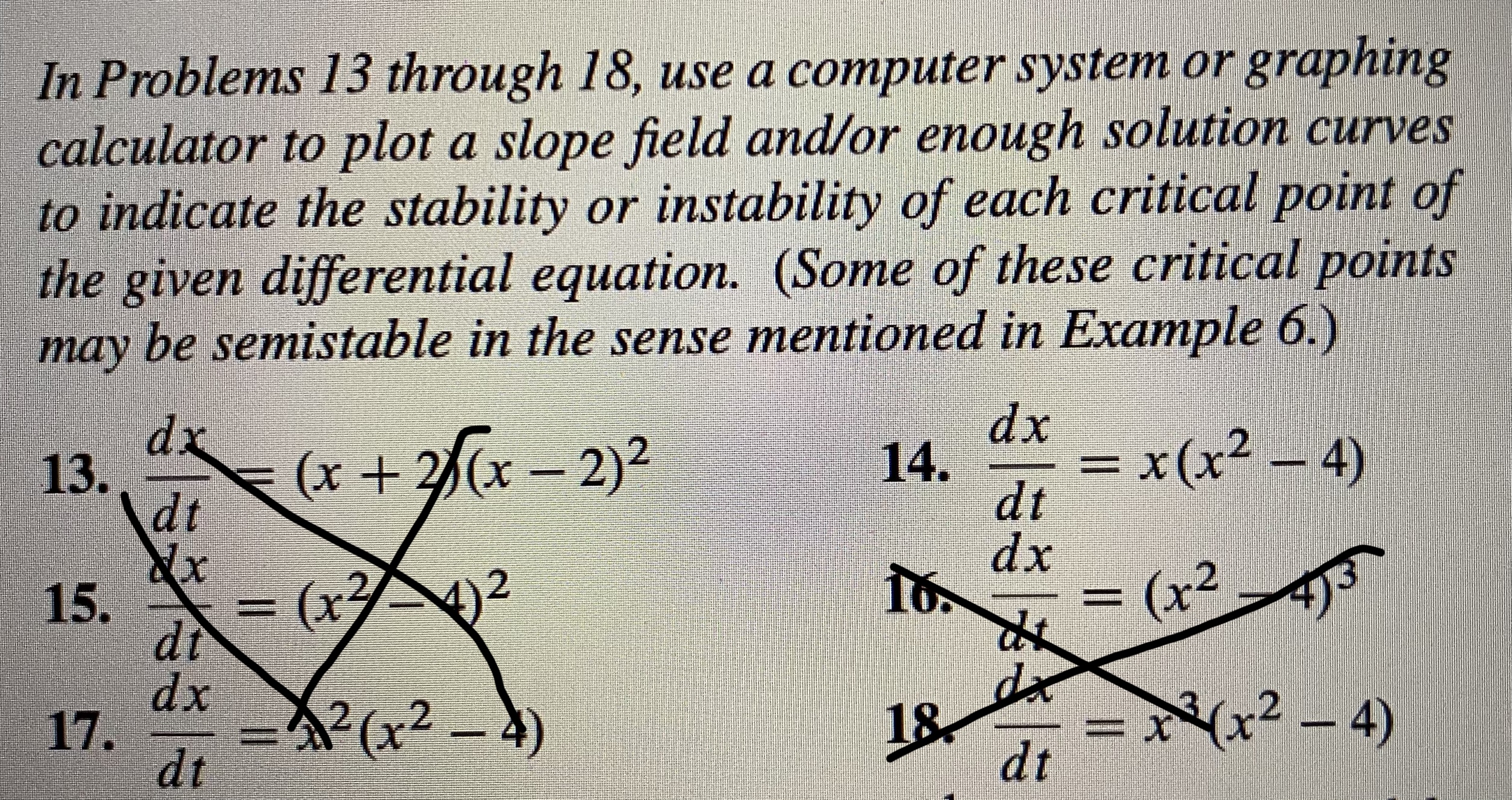In Problems 13 through 18, use a computer system