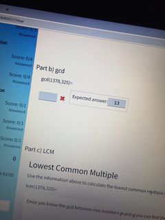 \f\fessment AdviceModular Arithmetics Please