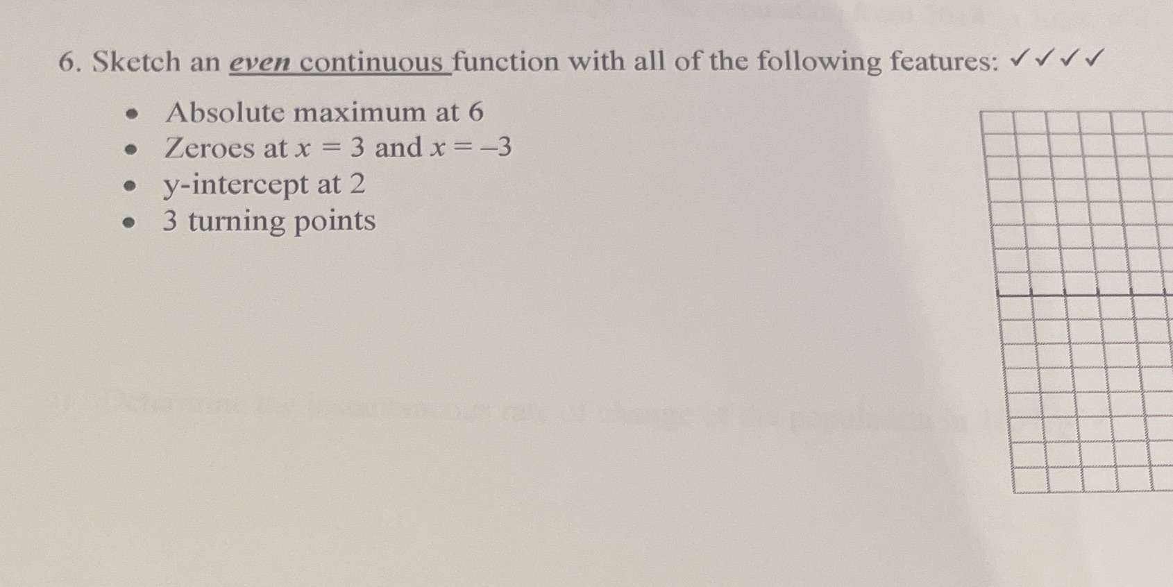 Advanced functions - thank you in advance 6.