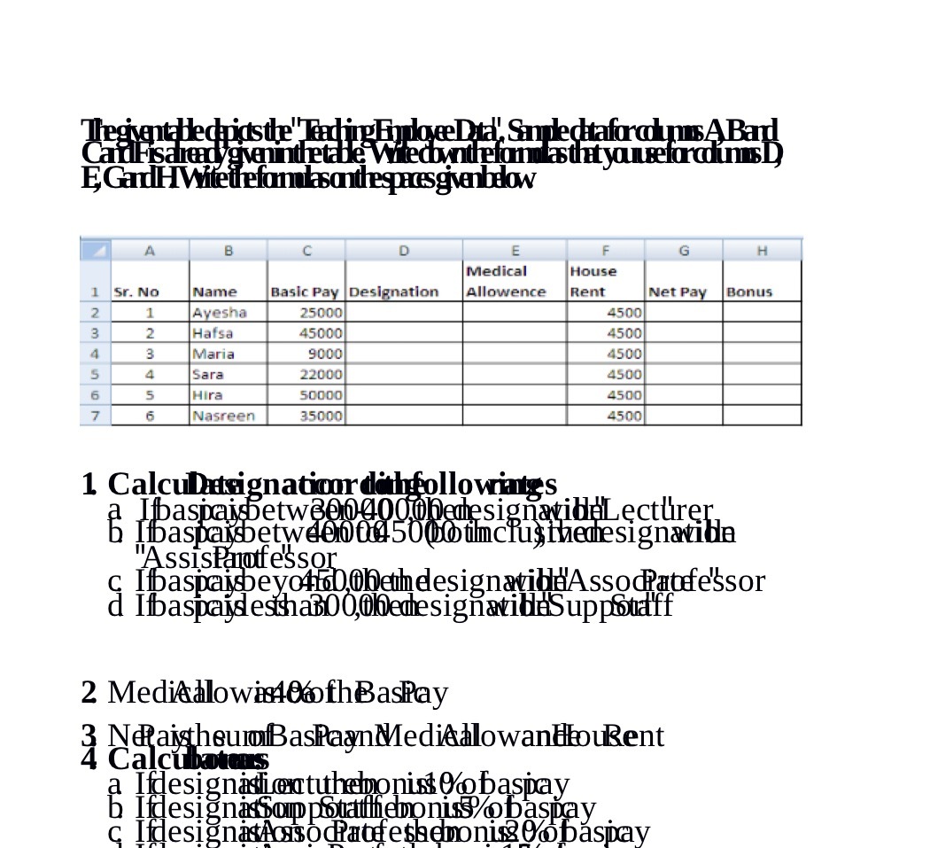 CallFisalreadygweninthetable Wileddowntheformulas