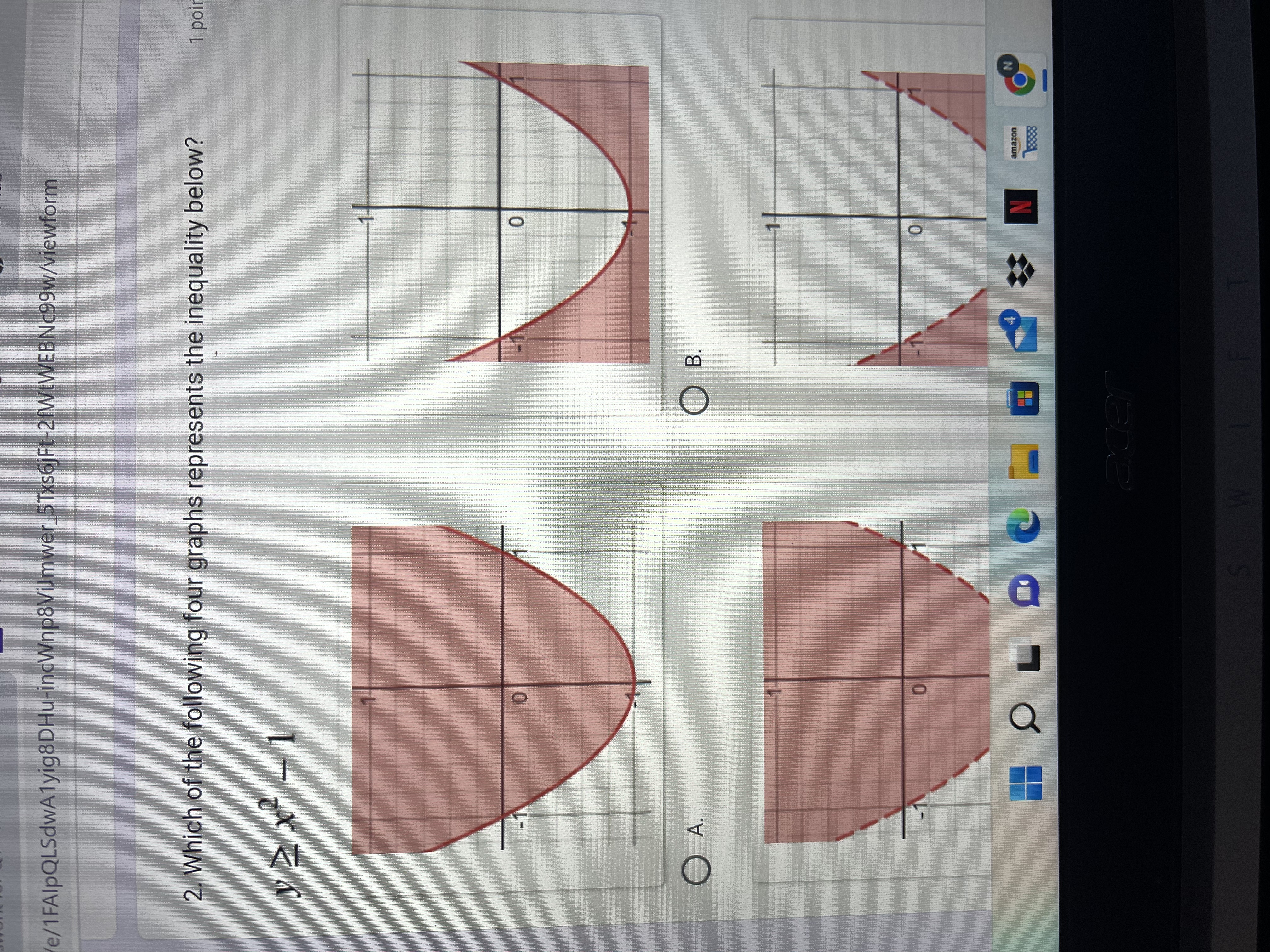 swork for Q1 - Math 20-1 - N X Inequalities