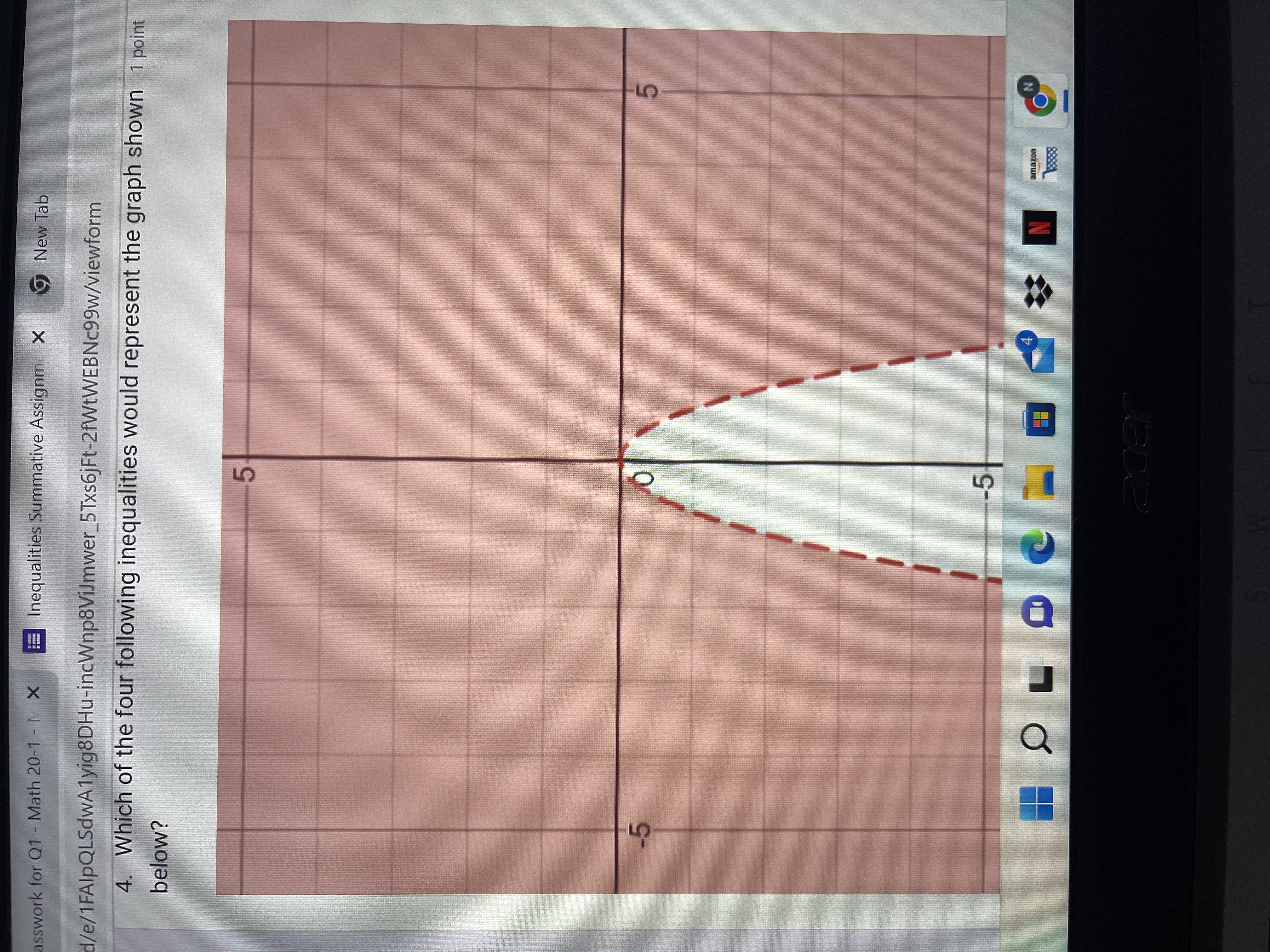 swork for Q1 - Math 20-1 - N X Inequalities