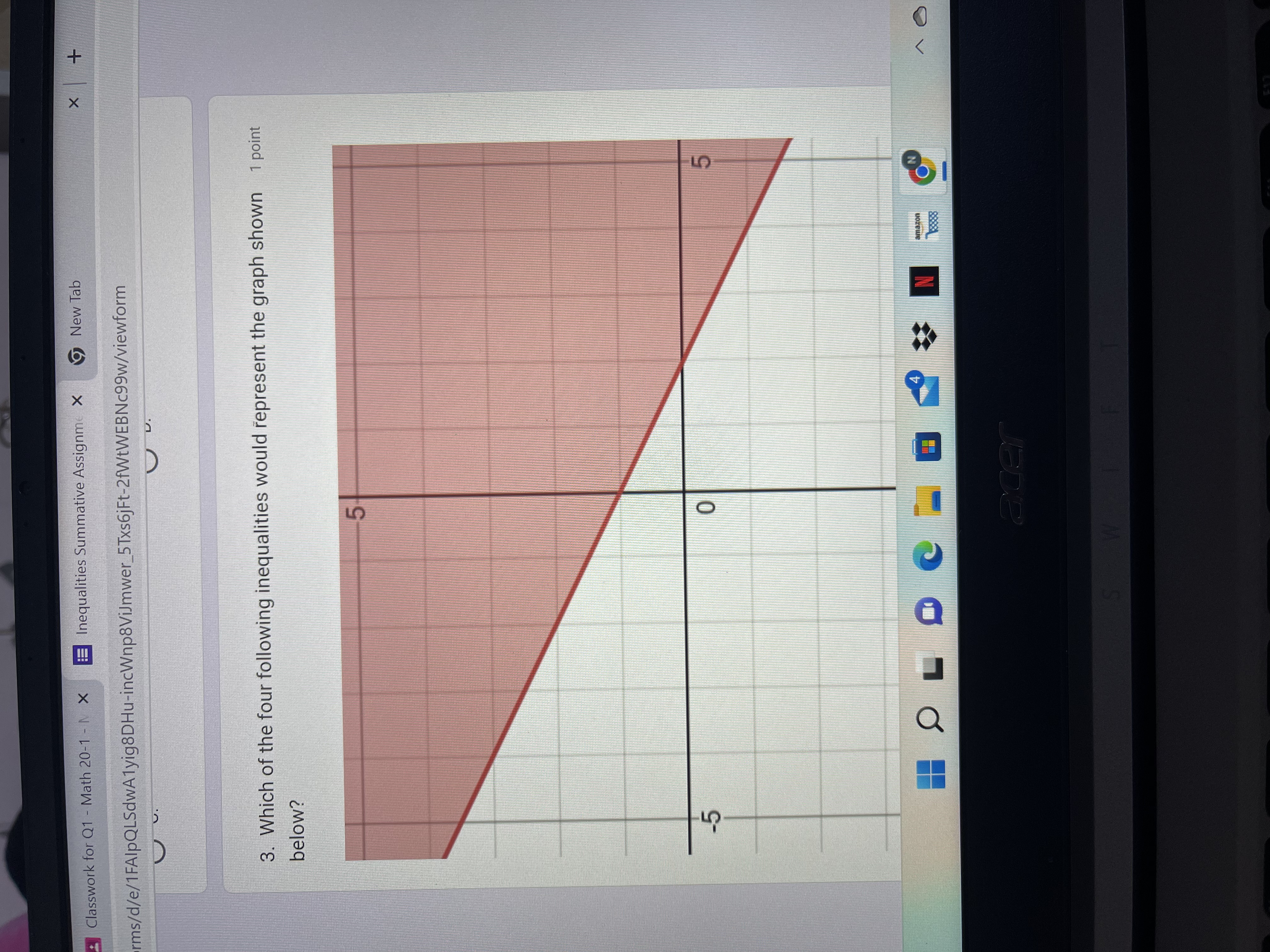 swork for Q1 - Math 20-1 - N X Inequalities