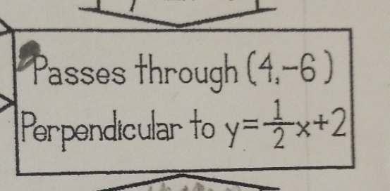 Can someone help me find the equation in slope