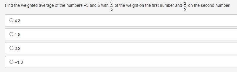 1. On a number line, point A is located at -3,