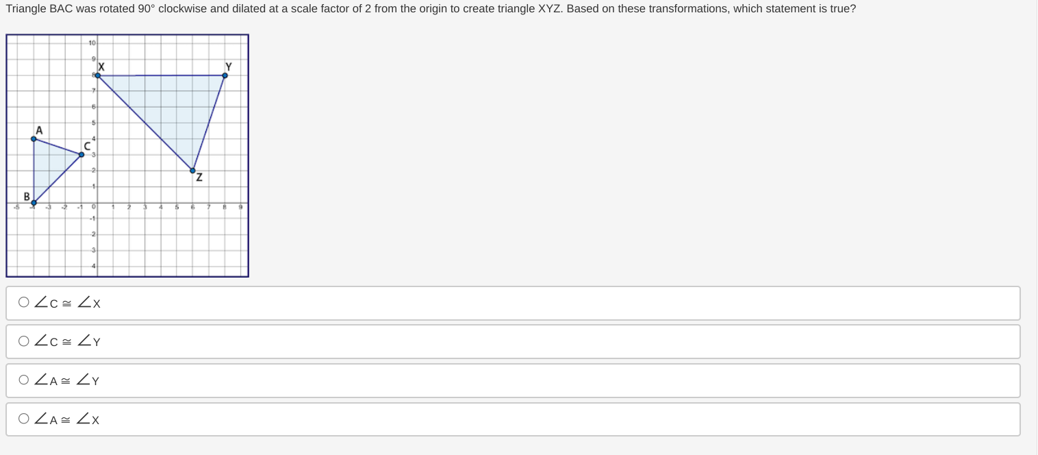 1. H E G Which set of transformations would prove