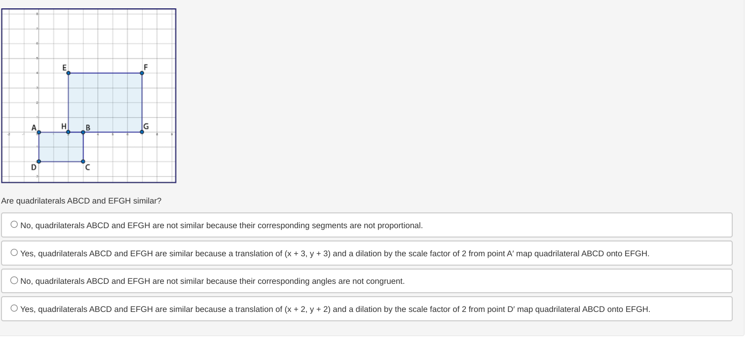 1. H E G Which set of transformations would prove