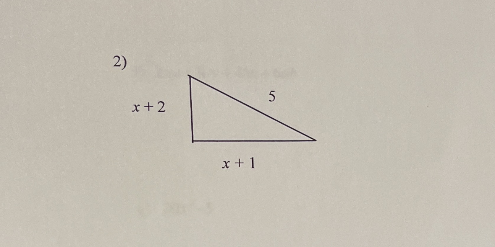 Use the Pythagorean Theorem to find the length of