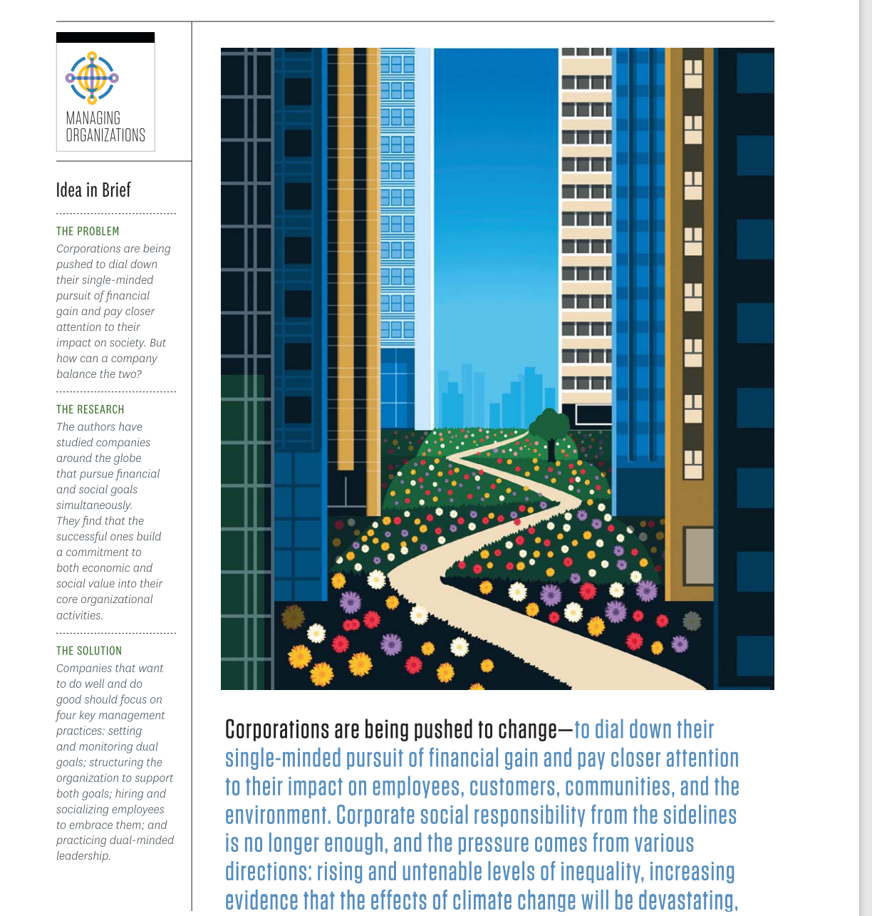 Strategy Case presentation on the below article