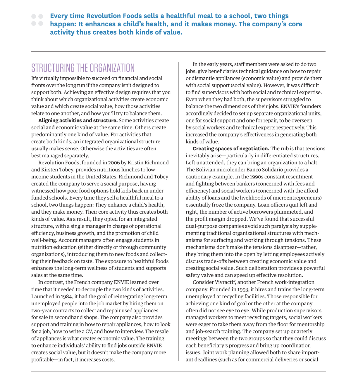 Strategy Case presentation on the below article